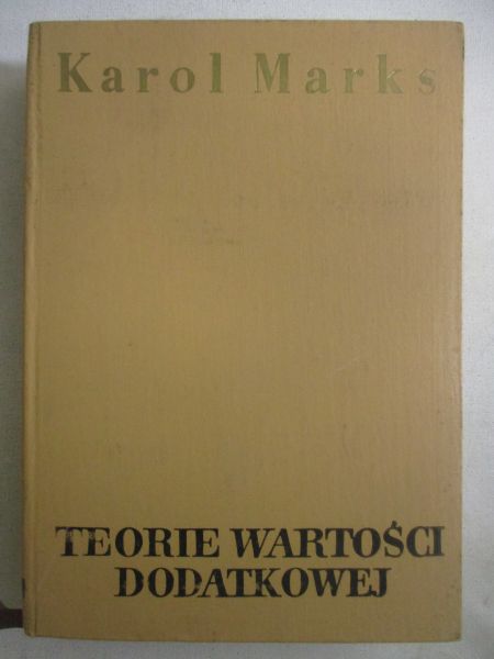 Teorie wartości dodatkowej, Tom IV "Kapitału", Część III
