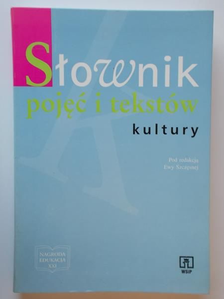 Słownik pojęć i tekstów kultury