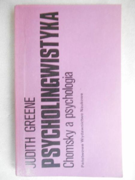 Greene Judith - Psycholingwistyka
