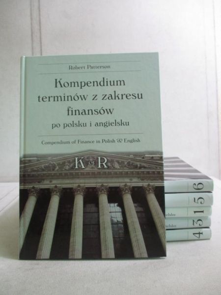 Kompendium terminów z zakresu finansów po polsku i angielsku, Tom I - VI