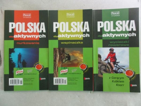 Polska dla aktywnych, 3 przewodniki