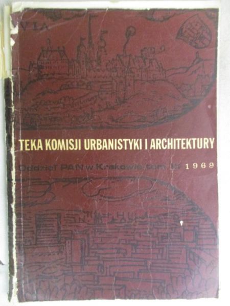 Teka Komisji Urbanistyki i Architektury. Tom III