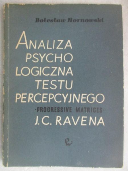 Analiza psychologiczna testu percepcyjnego