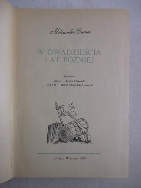 Dumas Aleksander - W dwadzieścia lat później