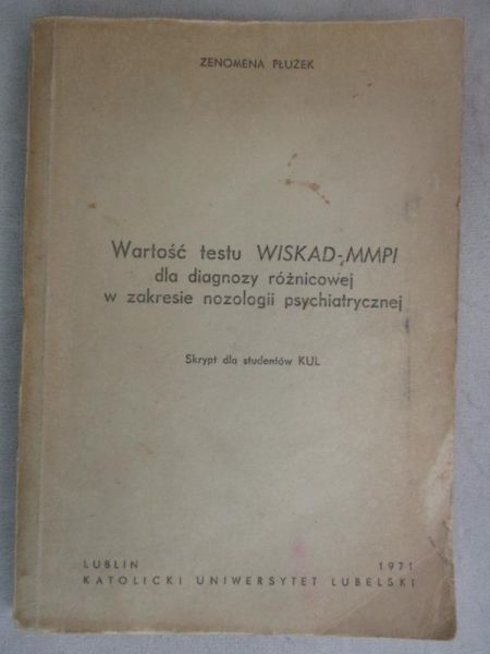 Wartość testu WISKAD-MMPI