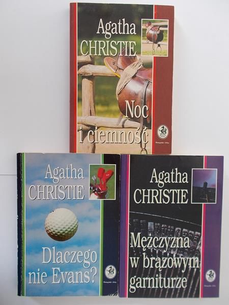 Christie Agata - Noc i ciemność, Dlaczego nie Evans?, Mężczyzna w brązowym garniturze