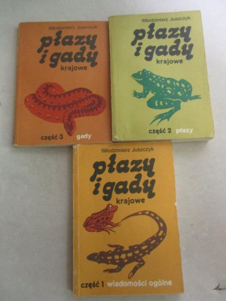 Płazy i gady krajowe, cz.I-III