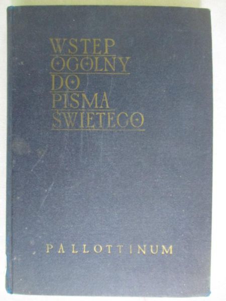 Wstęp ogólny do Pisma Świętego