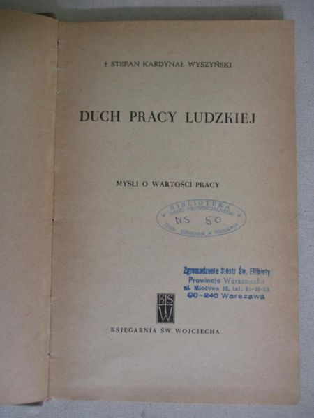 Duch pracy ludzkiej