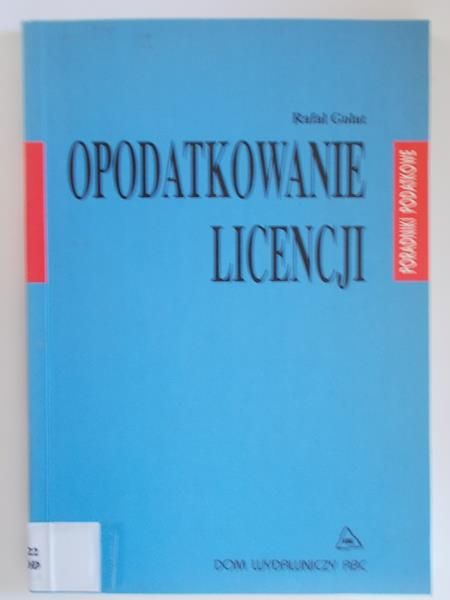 Opodatkowanie licencji
