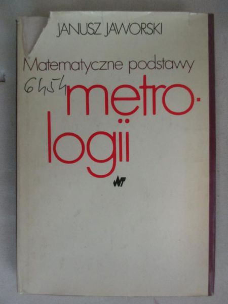Matematyczne podstawy metrologii