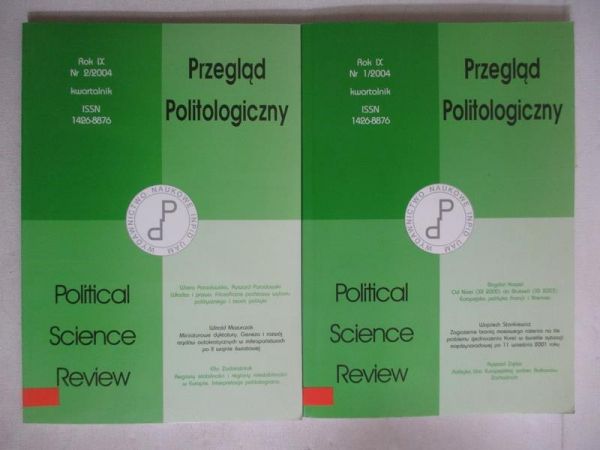 Przegląd politologiczny. Rok IX, nr 1-2/2011