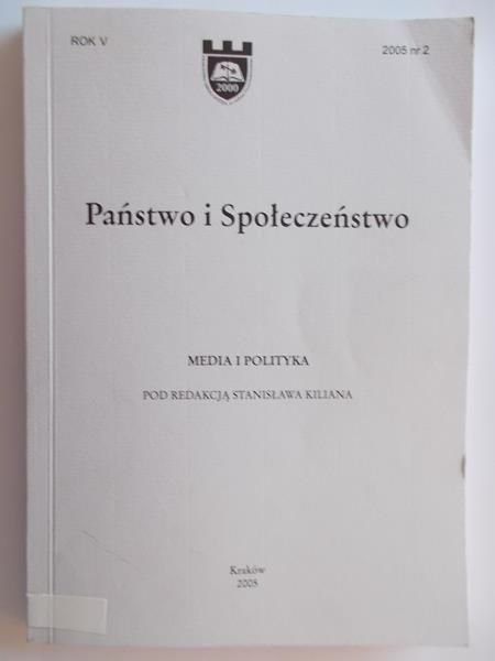 Kilian Stanisław (red.) - Państwo i Społeczeństwo, nr 2