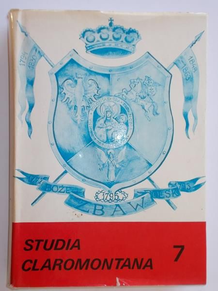 Kosiak Paweł (red.) - Studia Claromontana 7
