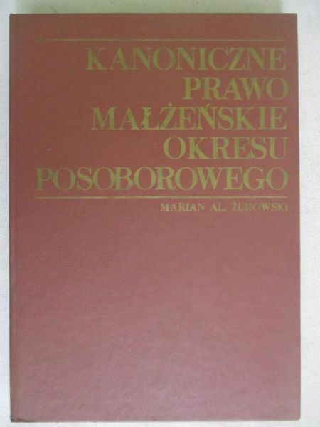 Kanoniczne prawo małżeńskie okresu posoborowego
