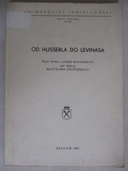 Od Husserla do Levinasa