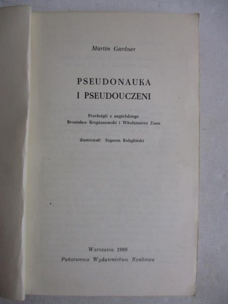 Kobylinski  - Pseudonauka i pseudouczeni
