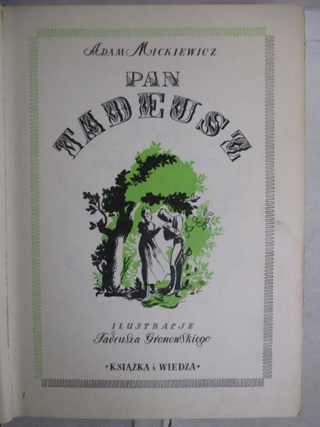 Mickiewicz Adam - Pan Tadeusz