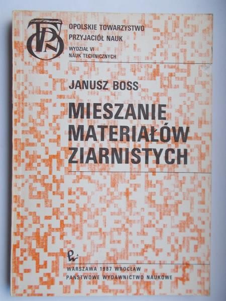 Boss Janusz - Mieszanie materiałów ziarnistych