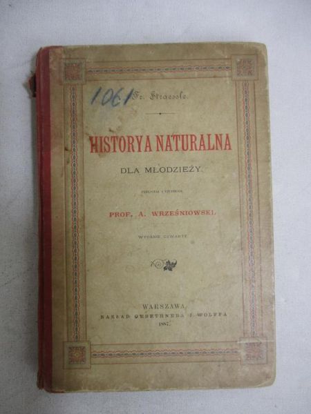 Historya naturalna, 1887 r.