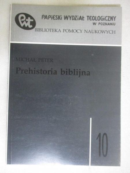 Prehistoria biblijna