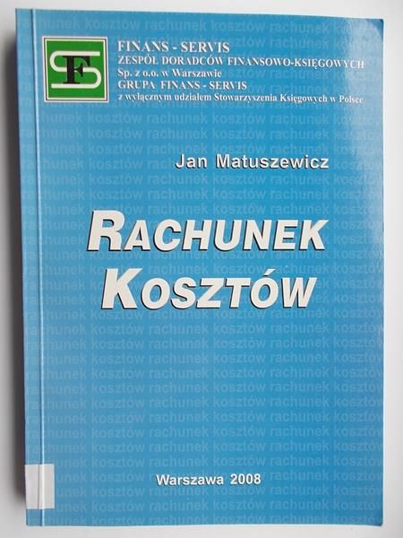 Rachunek kosztów