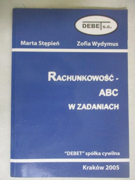 Stępień  - Rachunkowość - ABC  w zadaniach
