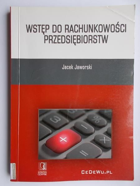Wstęp do rachunkowości przedsiębiorstw