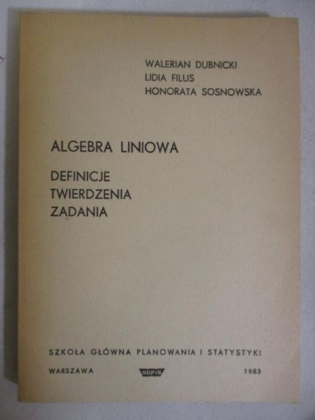 Algebra liniowa