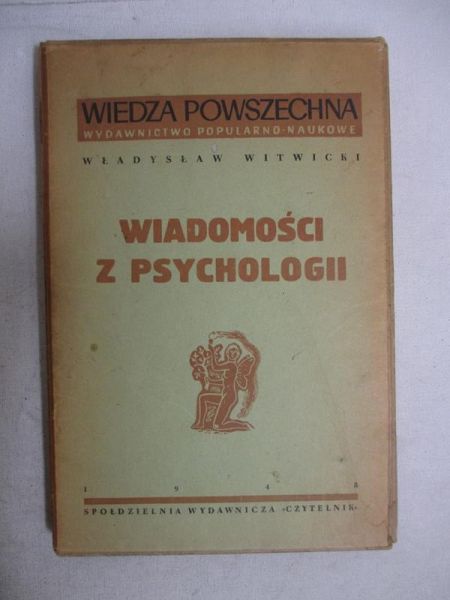 Wiadomości z psychologii, 9 zeszytów z lat 1947-1948