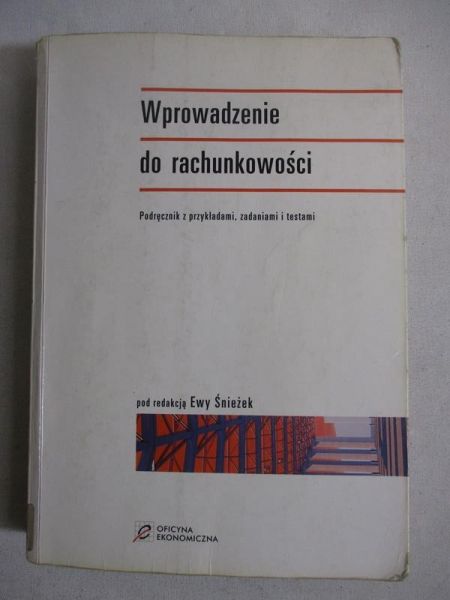 Wprowadzenie do rachunkowości