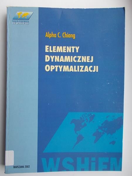Elementy dynamicznej optymalizacji