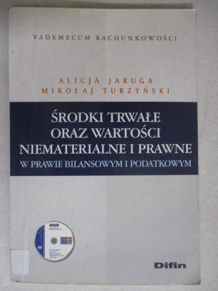 Środki trwałe oraz wartości niematerialne i prawne + CD
