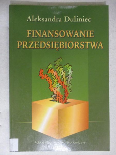 Finansowanie przedsiębiorstwa