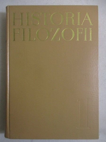 Historia filozofii, tom I