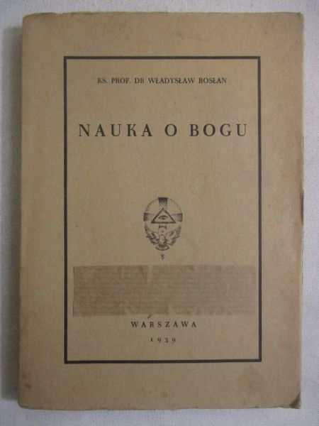 Nauka o Bogu, 1939r.