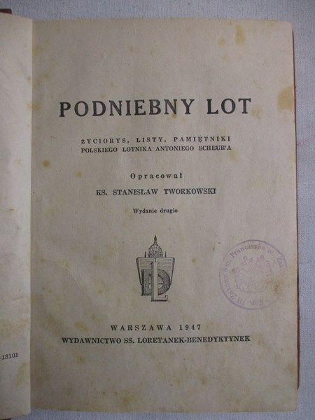 Podniebny lot, 1947r.