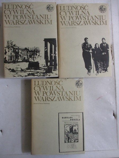 Ludność cywilna w powstaniu warszawskim, Tom I-III
