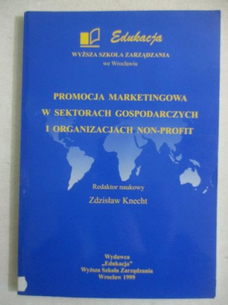 Promocja marketingowa w sektorach gospodarczych i organizacjach non-profit
