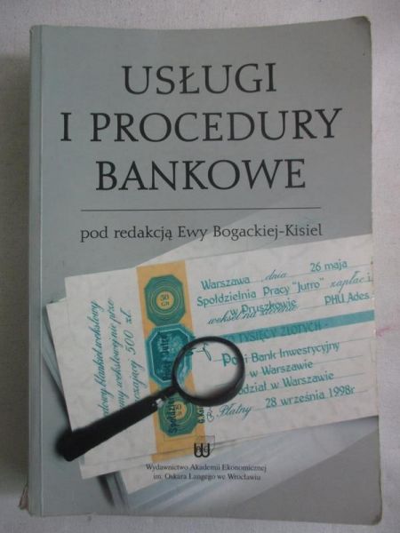Usługi i procedury bankowe