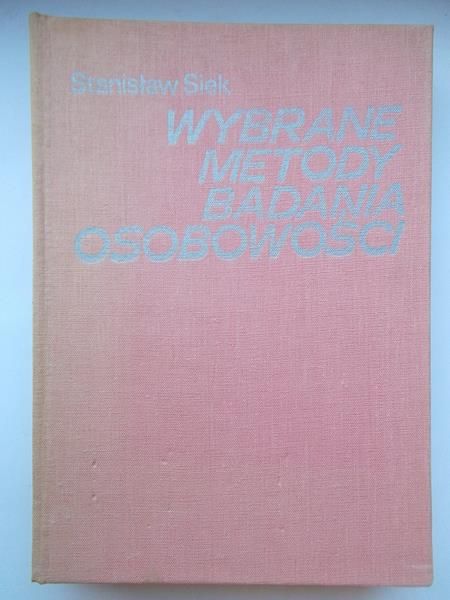 Wybrane metody badania osobowości