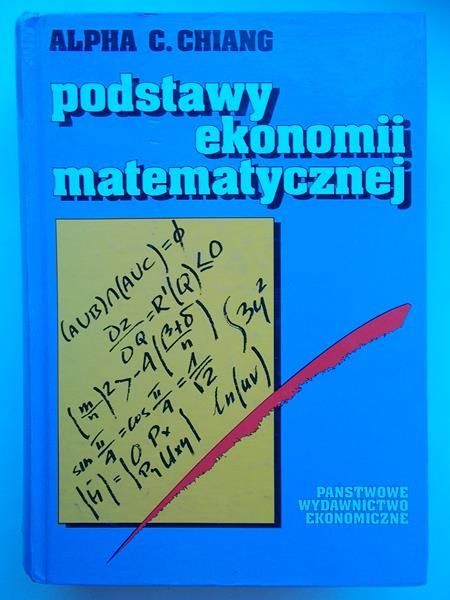 Podstawy ekonomii matematycznej