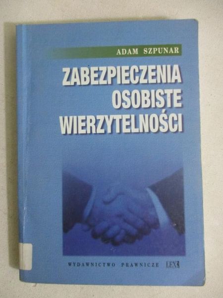 Zabezpieczenia osobiste wierzytelności