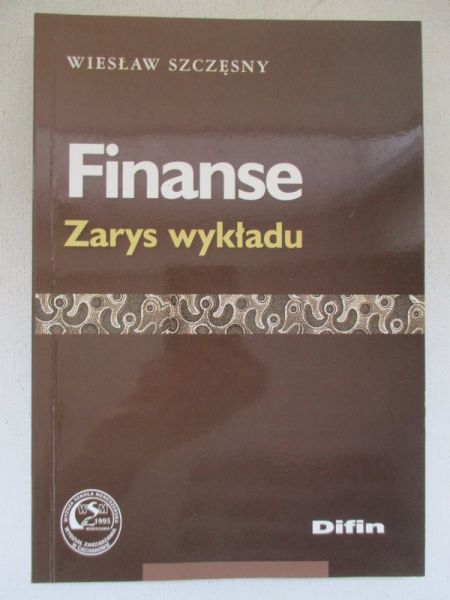 Finanse. Zarys wykładu