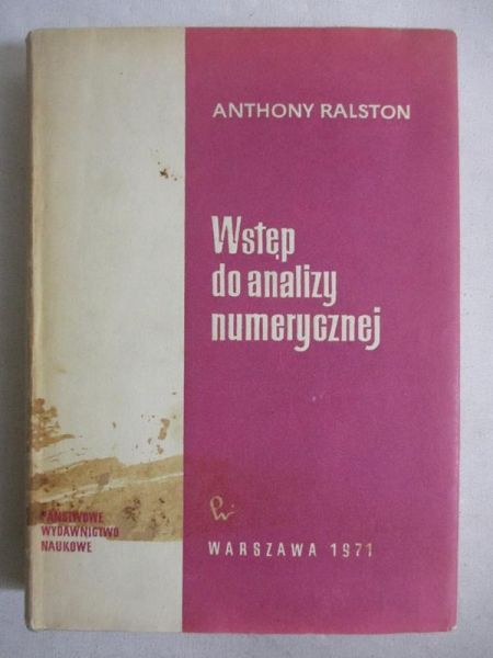 Wstęp do analizy numerycznej
