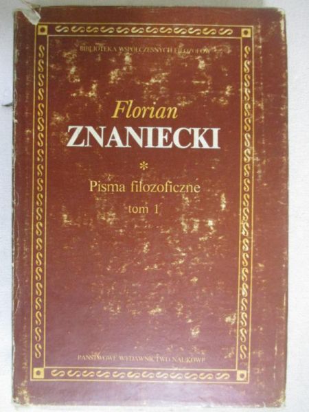 Pisma filozoficzne, t. I