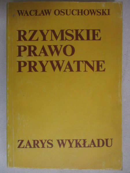 Rzymskie prawo prywatne