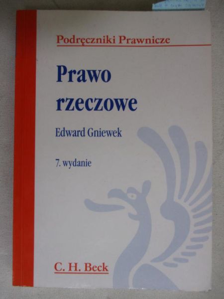 Gniewek Edward - Prawo rzeczowe