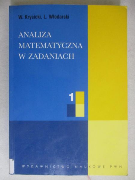 Analiza matematyczna zadania
