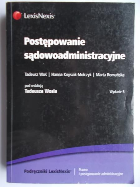 Postępowanie sądowoadministracyjne